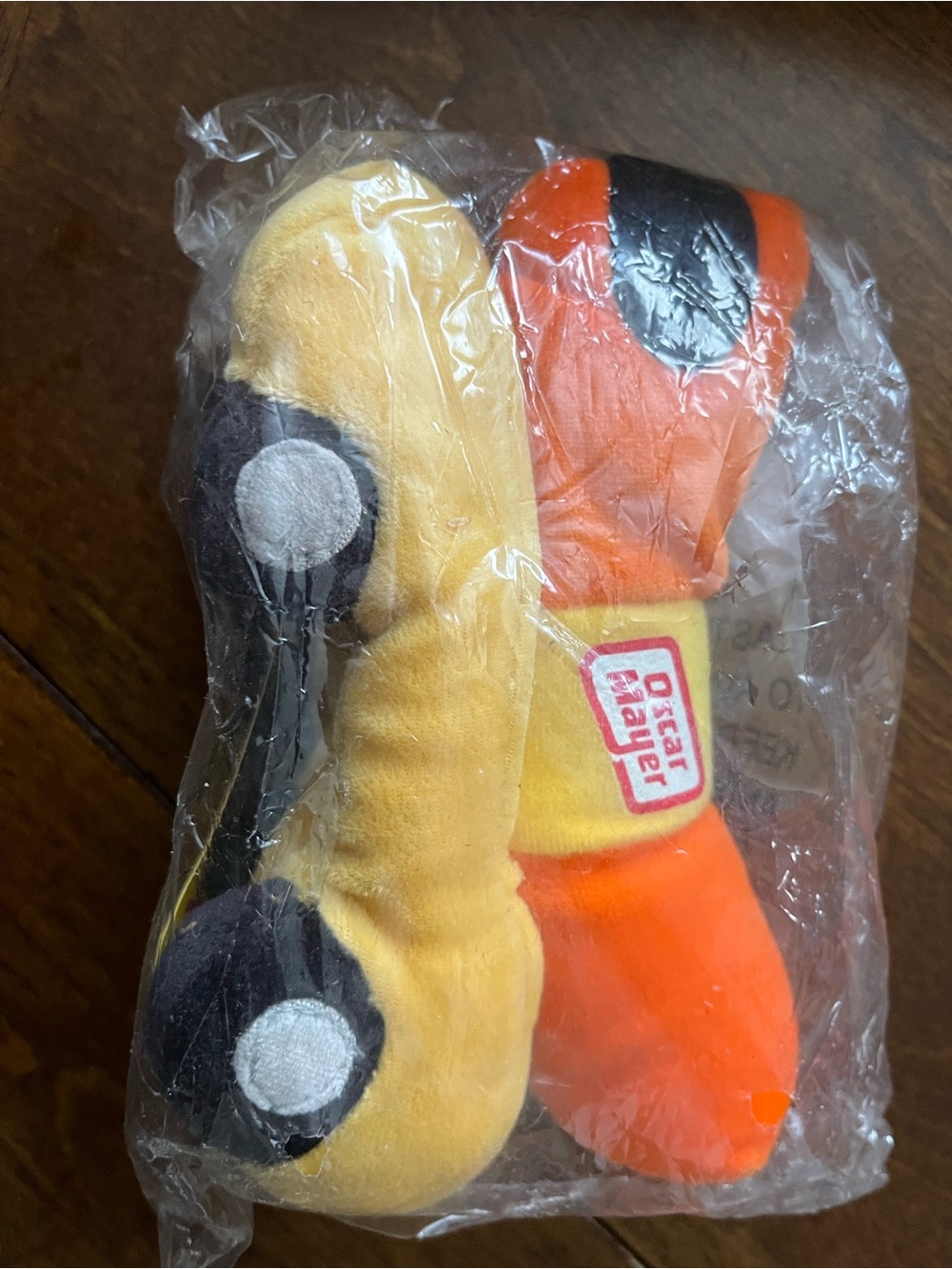 Plush Toy Car Pair in Orange and Yellow - Kids Vehicles